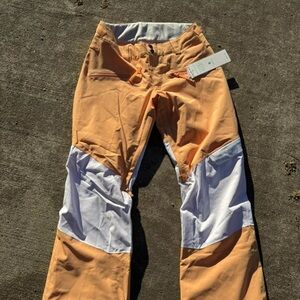 Women's ROXY Chloe Kim Woodrose Insulated Snow Pants MOCK ORANGE (ngz0) Size Med